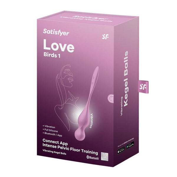 Кулі Гейші для тренування м'язів Кегеля Love Birds 1 pink Satisfyer