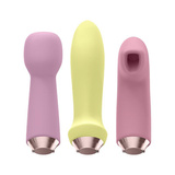 Вібратор 4в1 Marvelous Four Air pulse + Vibrator set Satisfyer