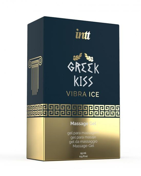 Стимулюючий гель Greek Kiss Vibra Ice 15 Ml intt