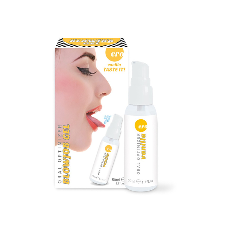 Waniliowy sprey do głębokiego gardła Ero by Hot Oral Optimizer Deepthroat Gel Vanilla 50ml