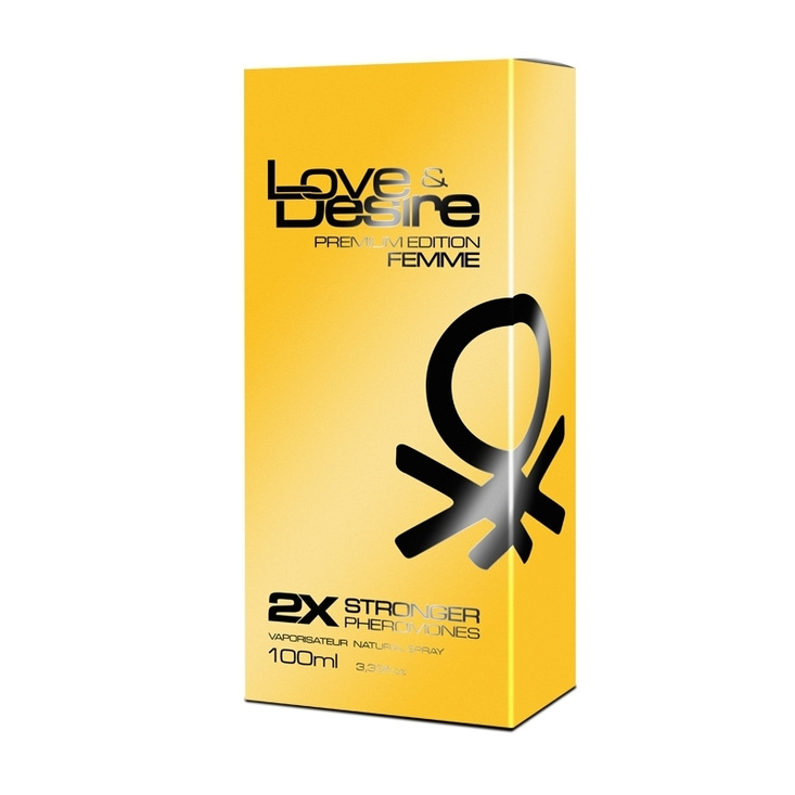 Perfumy z feromonami damskimi Love&Desire Gold Femme 100ml