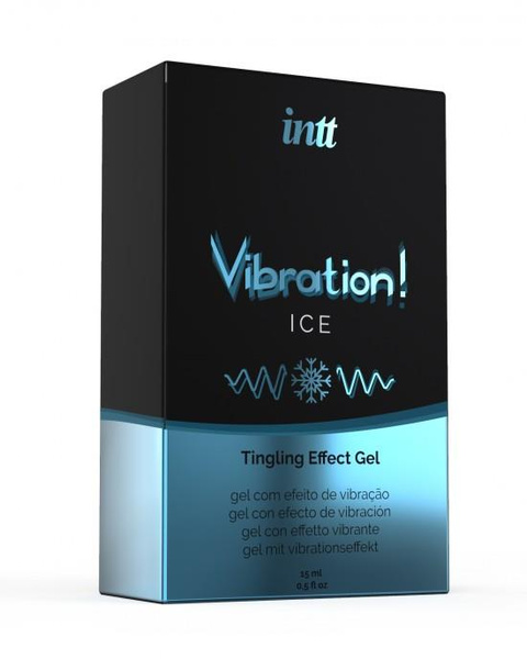 Стимулюючий охолоджуючий гель Vibration! Ice 15 Ml intt