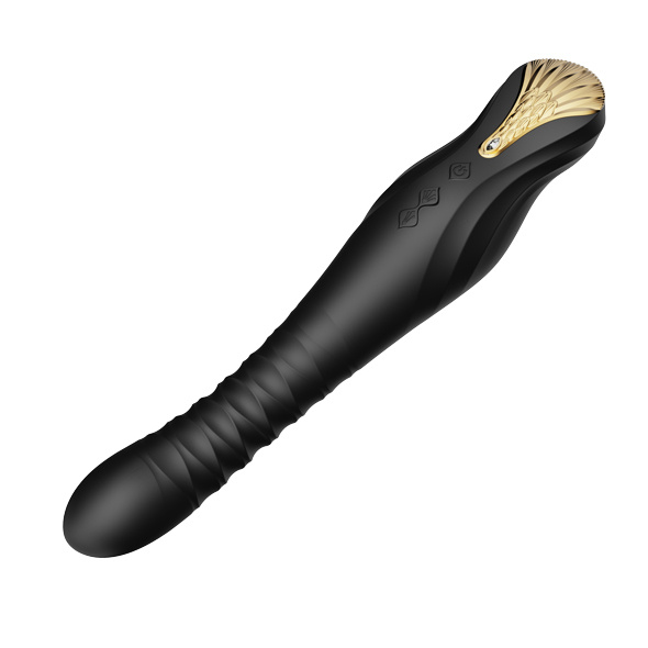 Wibrator Zalo King Vibrating Thruster Obsidian Black