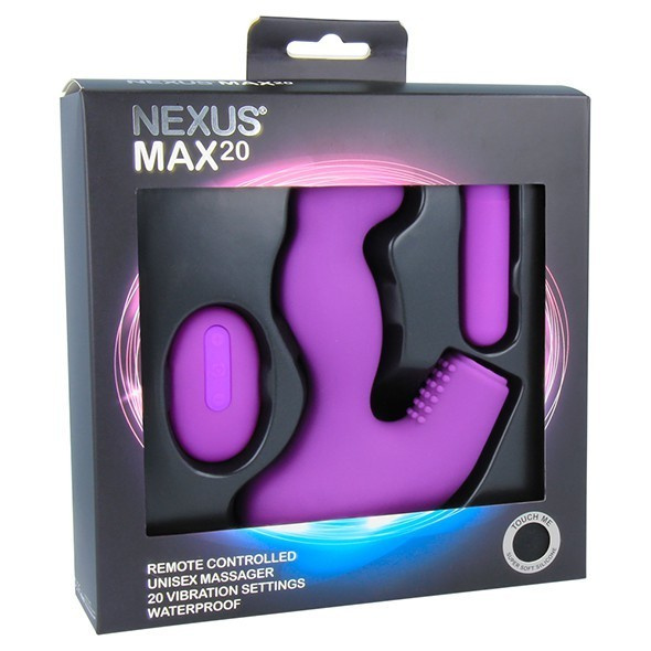 Nexus Max 20 masażer prostaty fioletowy