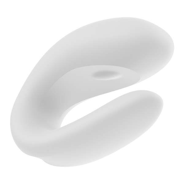 Wibrator dla par z aplikacją Satisfyer Double Joy White