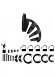 Chastity Model 02 Black Pas Cnoty Czarny Man Cage