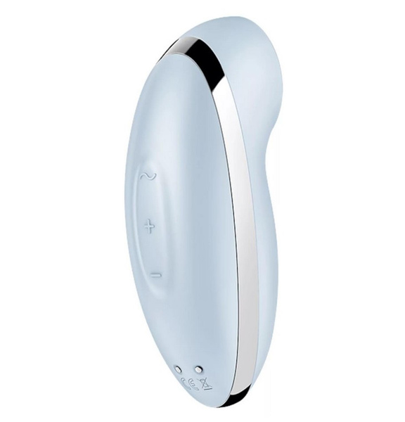 Stymulator łechtaczki Tap & Climax 2 blue Satisfyer