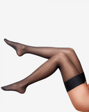 Promees Candice Stockings Black M/L