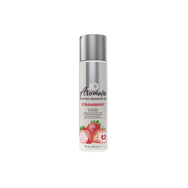 Aromatix Fragrant Strawberry Massage Oil 120 ml