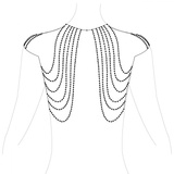 Łańcuszek Magnifique Metallic chain shoulders Bijoux Indiscrets