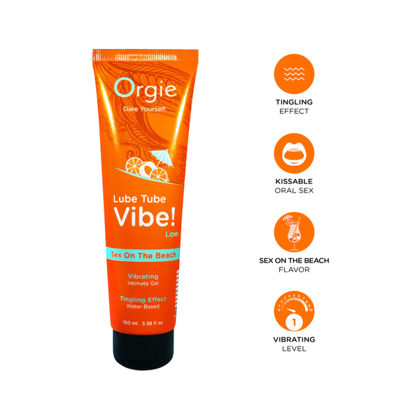 Lubrykant Jadalny Lube Tube Vibe! Low Sex On The Beach 100Ml Orgie