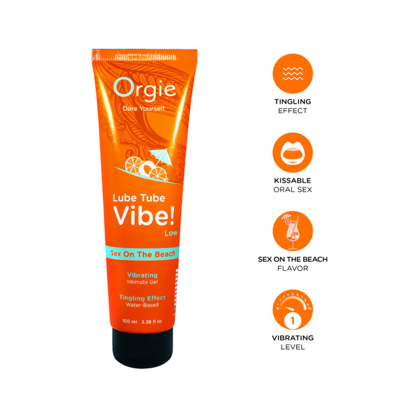 Orgie lubrykant jadalny Lube Tube Vibe! Low Sex on the Beach 100ml