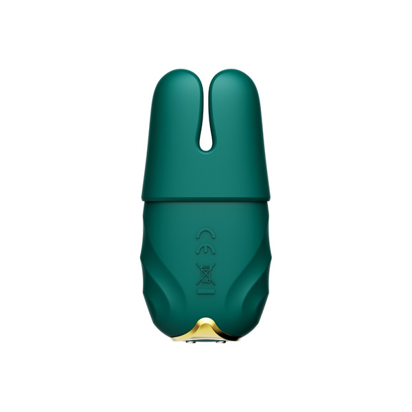 Wibrujące Klamerki Na Sutki Nave Turquoise Green Zalo