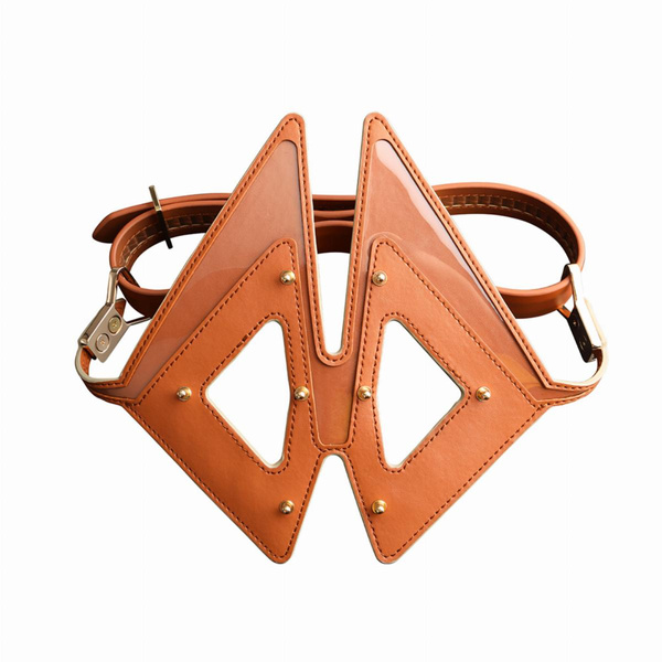 Маска на очі Vixen Blindfold Set Brown LOCKINK