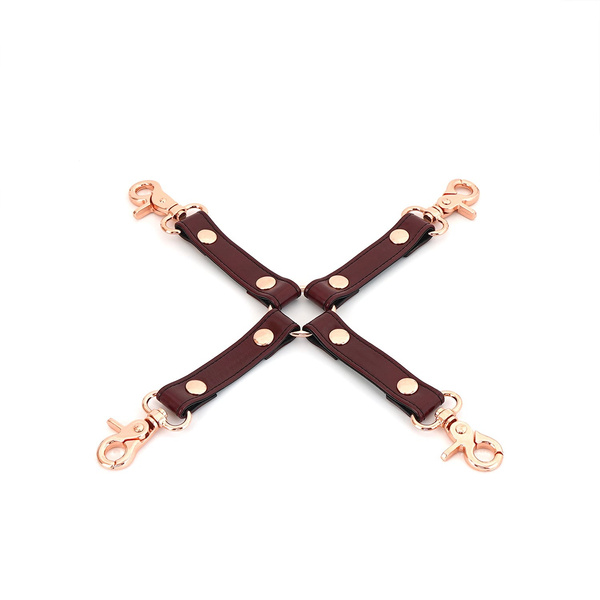 Uprząż Bondage Wine Red Hogtie Liebe Seele
