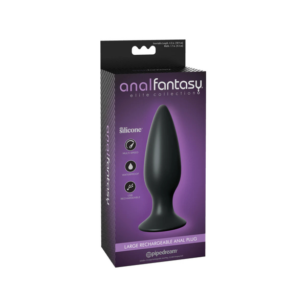 Анальний пробка Anal Fantasy Elite Large Rechargeable Anal Plug Pipedream