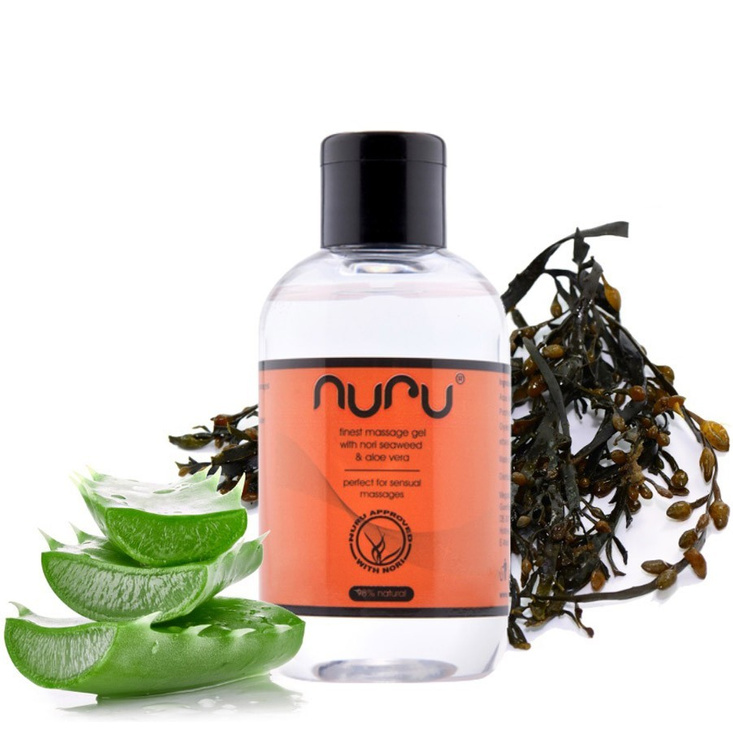 Żel do masażu ciała ciałem Nuru Massage Gel Nori Seaweed & Aloe Vera 100ml