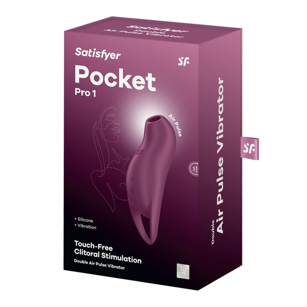 Stymulator łechtaczki Pocket Pro 1 purple Satisfyer