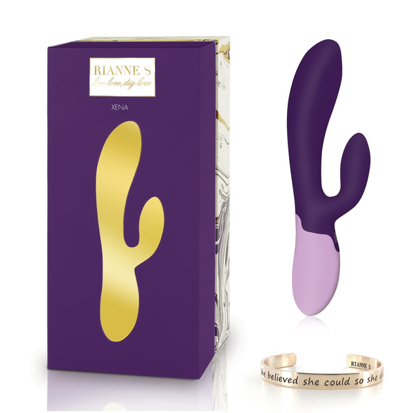 Essentials Xena Wibrator Króliczek Ciemno-Różówy Rianne S.