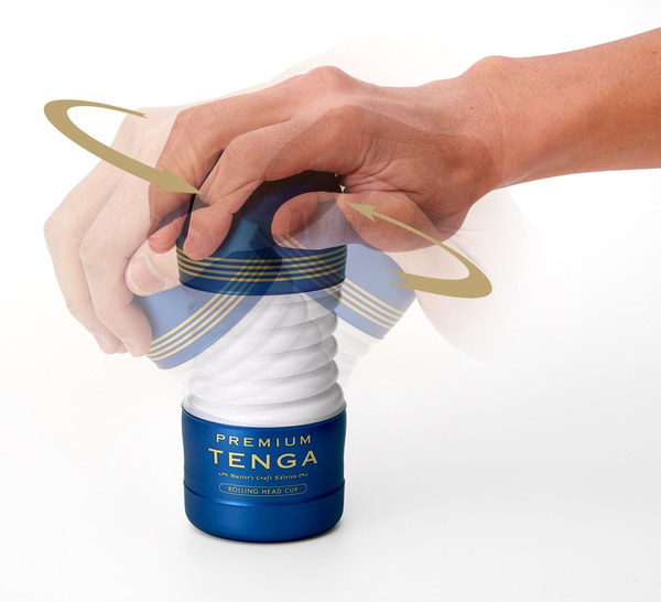 Мастурбатор Premium Rolling Head Cup Tenga