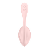 Wibrujące Jajeczko Ribbed Petal Connect App Rose Satisfyer
