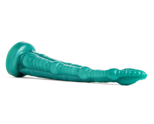 Фантазійний дилдо Sigmaloid Med Metallic Green Vac S/M Mr Hankeys