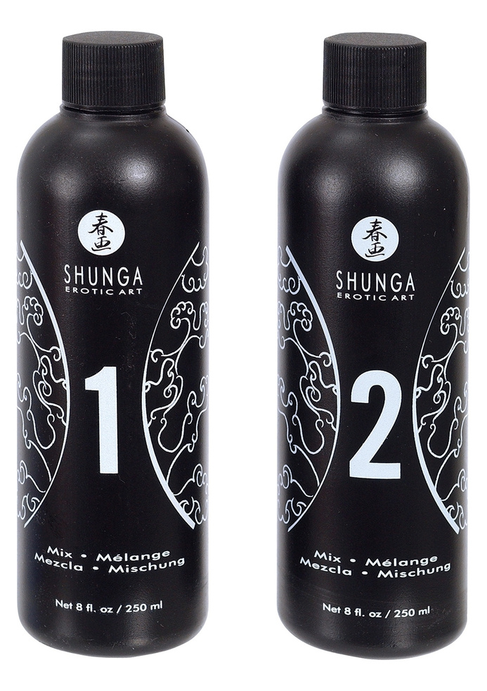 Shunga Strawberry & Champagne Massage Gel 2 x 250 ml