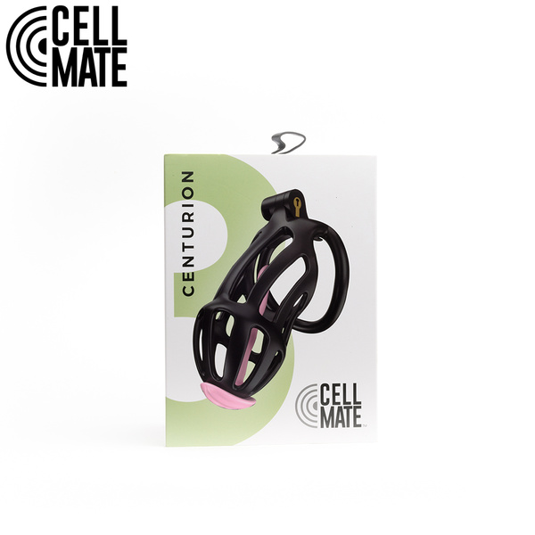 Pas cnoty Centurion Chastity Cage Black Size 3 CELLMATE