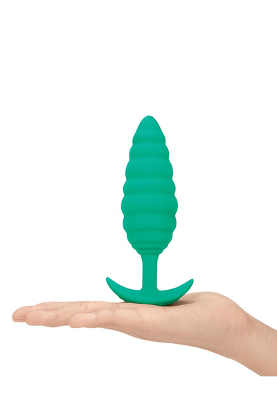 B-VIBE TWIST TEXTURE PLUG GREEN