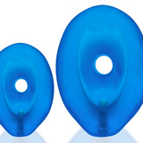 Oxballs - Glowhole-1 Hollow Buttplug with Led Light Large Blue