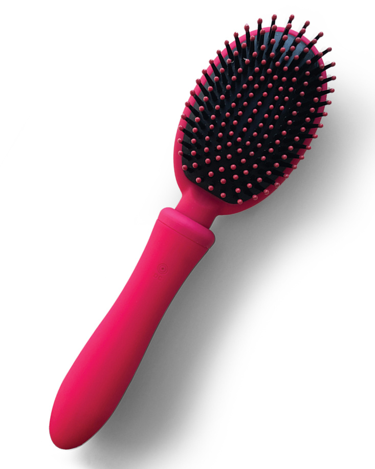 Vibraliss wibrująca szczotka do włosów Vibrating Brush Pink