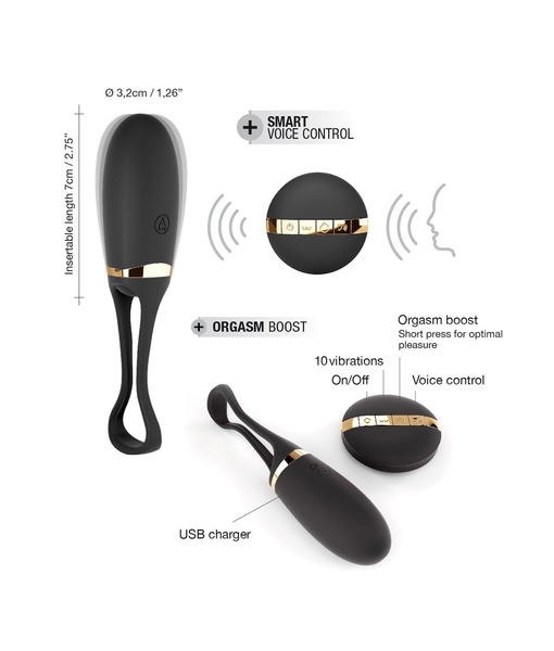 Stymulator Secret Delight Black Gold Dorcel