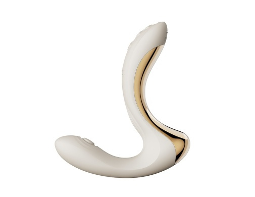 Wibrator Do Punktu G Ze Stymulatorem Talis Ivory White Zalo