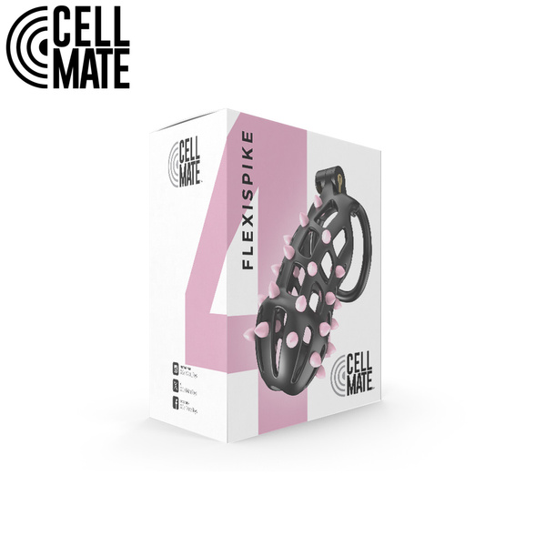 Пас цноти FlexiSpike Chastity Cage Size 4 CELLMATE