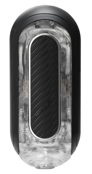 Masturbator Flip Zero Gravity Electronic Vibration Black Tenga