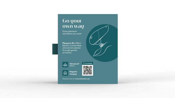 Стимулятор клітора Liberty 2 Dark Petrol Womanizer