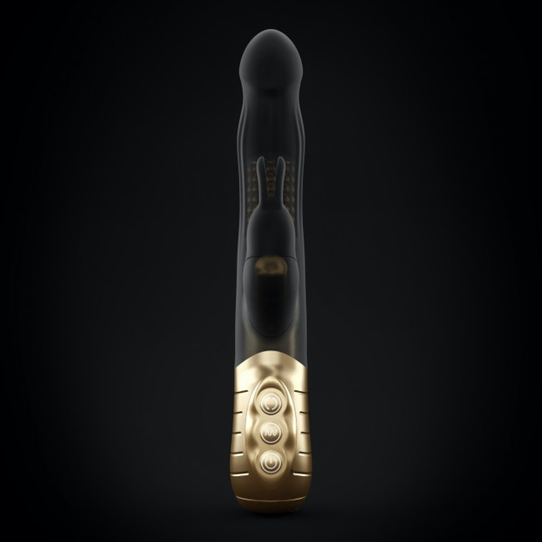 Вібратор Кролик Baby Rabbit 2.0 Black & Gold Marc Dorcel