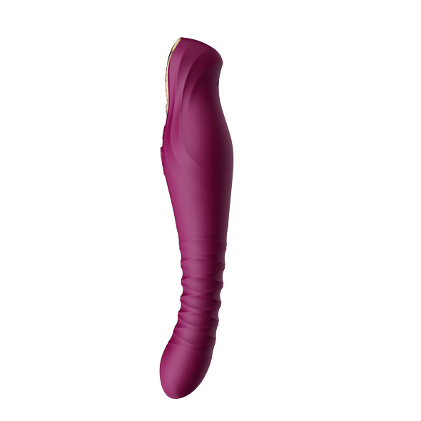 Wibrator King Vibrating Thruster Velvet Purple Zalo