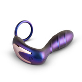 Hueman prostate stimulator Black Hole Anal Vibrator With Cockring