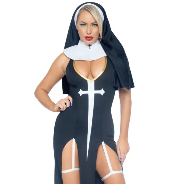 Przebranie Zakonnicy Sultry Sinner Dress S Leg Avenue