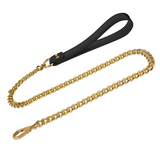 Шлея Leash Black/Gold Kinky Diva