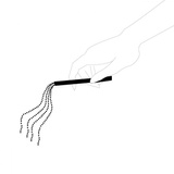 Нашийник Metallic Chain Whip & Necklace Bijoux Indiscrets