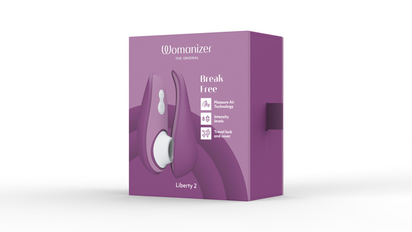 Womanizer Liberty 2 Purple Clitoral Stimulator