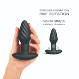 Wibrujący korek analny Spin Plug Dorcel