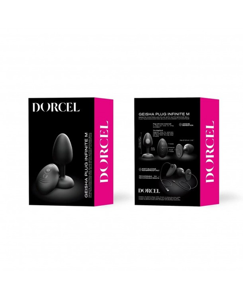 Korek Analny Geisha Plug Infinite M Dorcel