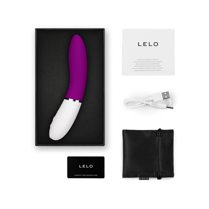 Lelo wibrator punku G Liv 3 Deep Rose