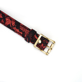 Obróżka Victorian Garden Lace And Pu Choker Liebe Seele