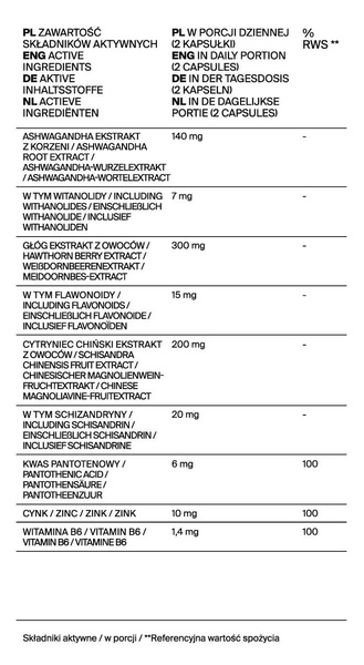 Вітамінна підтримка Для Чоловіків 60 Капсул Vitality Boost Qi-Nu
