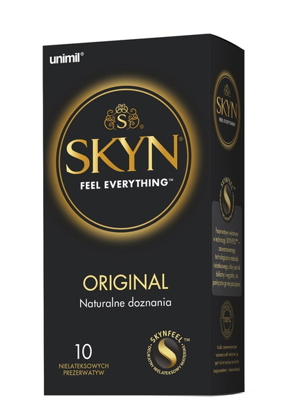 Skyn Original Prezerwatywy Nielateksowe 10 Szt. Unimil