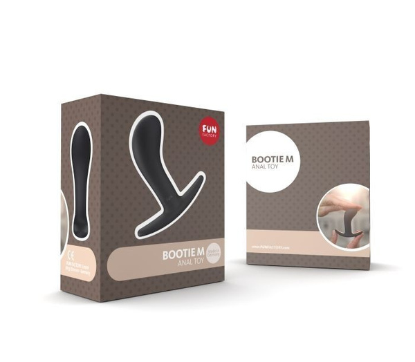 Bootie M Анальний корок чорний Fun Factory